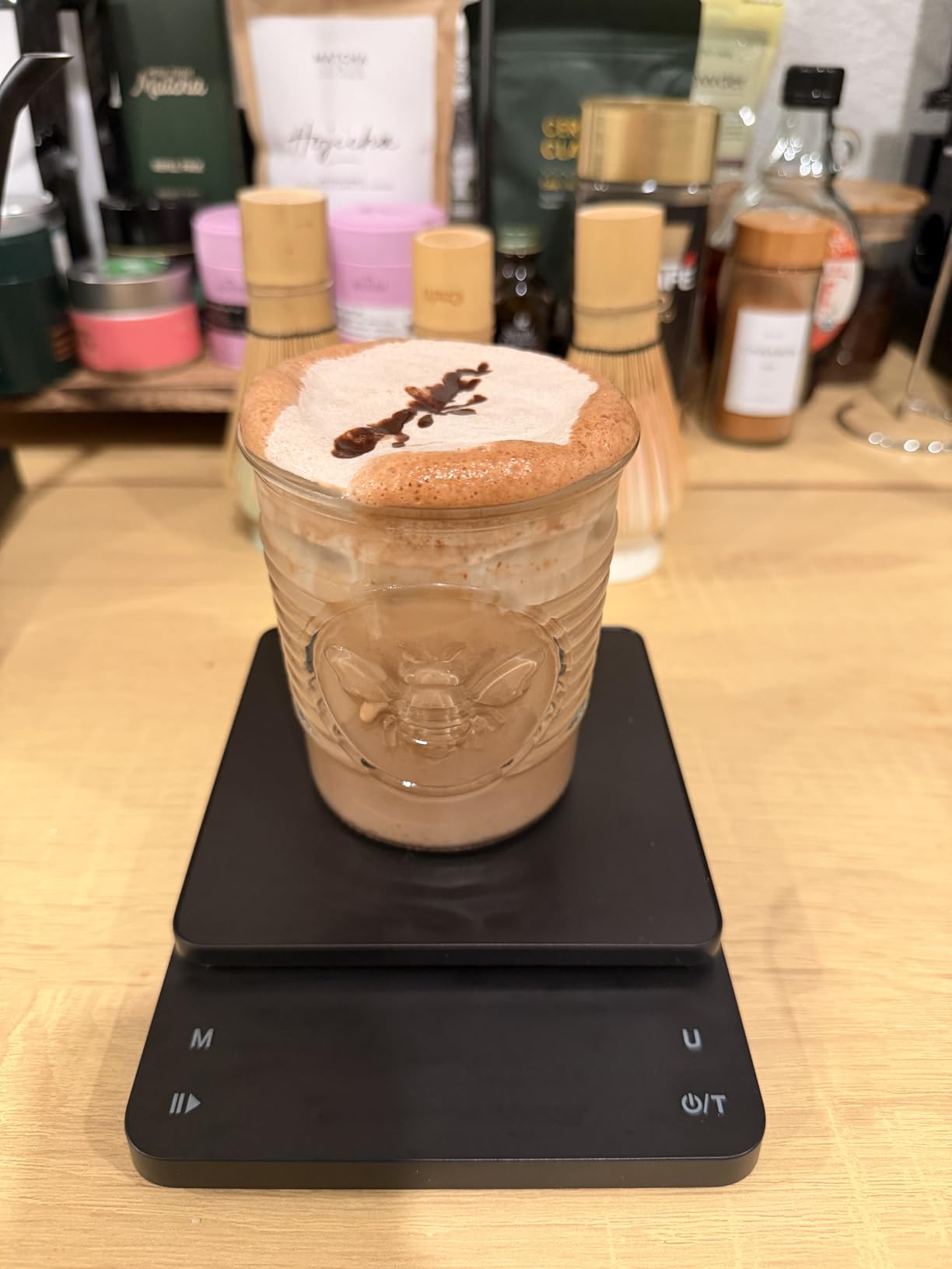 BAGAIL BASICS Coffee Scale with Timer, 0.1g High Precision Kitchen Scale, Pour Over Coffee Scale, Drip Espresso Scale with Auto Tare, Touch Sensor and Silicone Cover - 6.6 lbs/3 kg customer photo 2