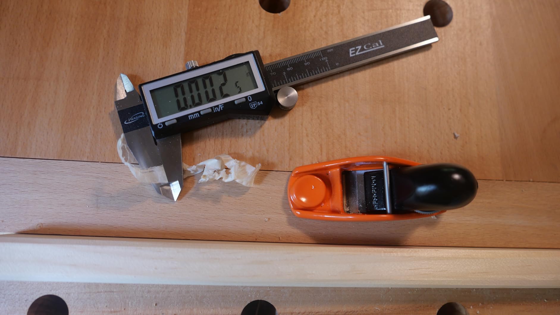 JORGENSEN No.101 Mini Wood Planer - Mini Hand Planer for Woodworking, Block Plane, Small Hand Plane for Trimming, Wood Planing, Craft, Professional Ductile Iron Body, Adjustable Cutting Depth customer photo 2