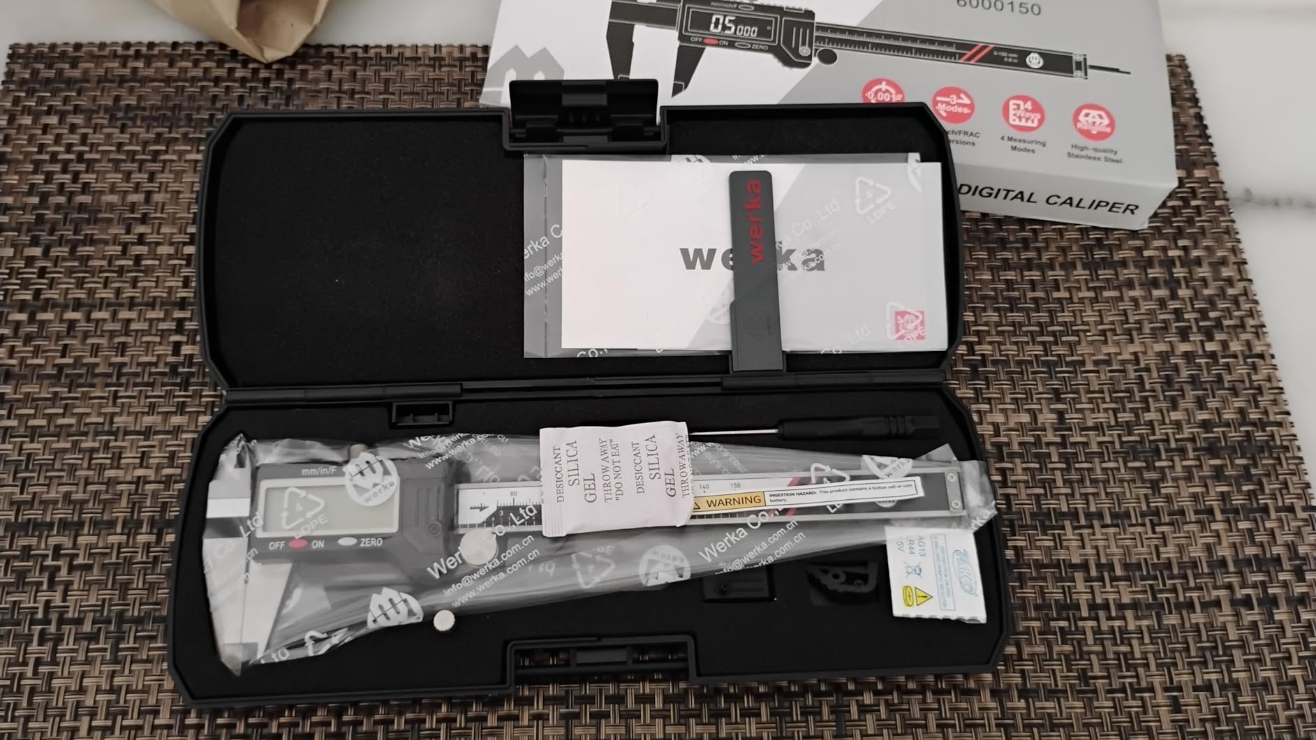 werka Digital Caliper, 0-6