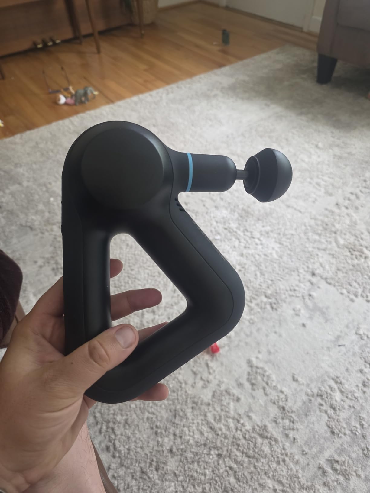 TheraGun Therabody Prime (5th Generation) - Deep Tissue Percussion Therapy Massage Gun - Bluetooth Enabled, Personal Massager for Pain Relief in Neck, Back, Leg, Shoulder and Body (Black) customer photo 2
