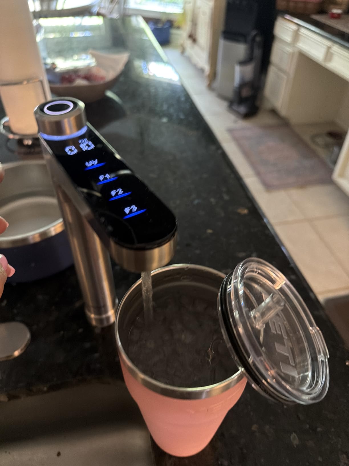 Waterdrop X12 Alkaline Mineral Reverse Osmosis System, NSF/ANSI 42&58&372 Certified, 1200 GPD, 11-Stage Filtration Tankless RO, 3:1 Pure to Drain, UnderSink, Smart Stainless Steel Faucet, BPA Free customer photo 1
