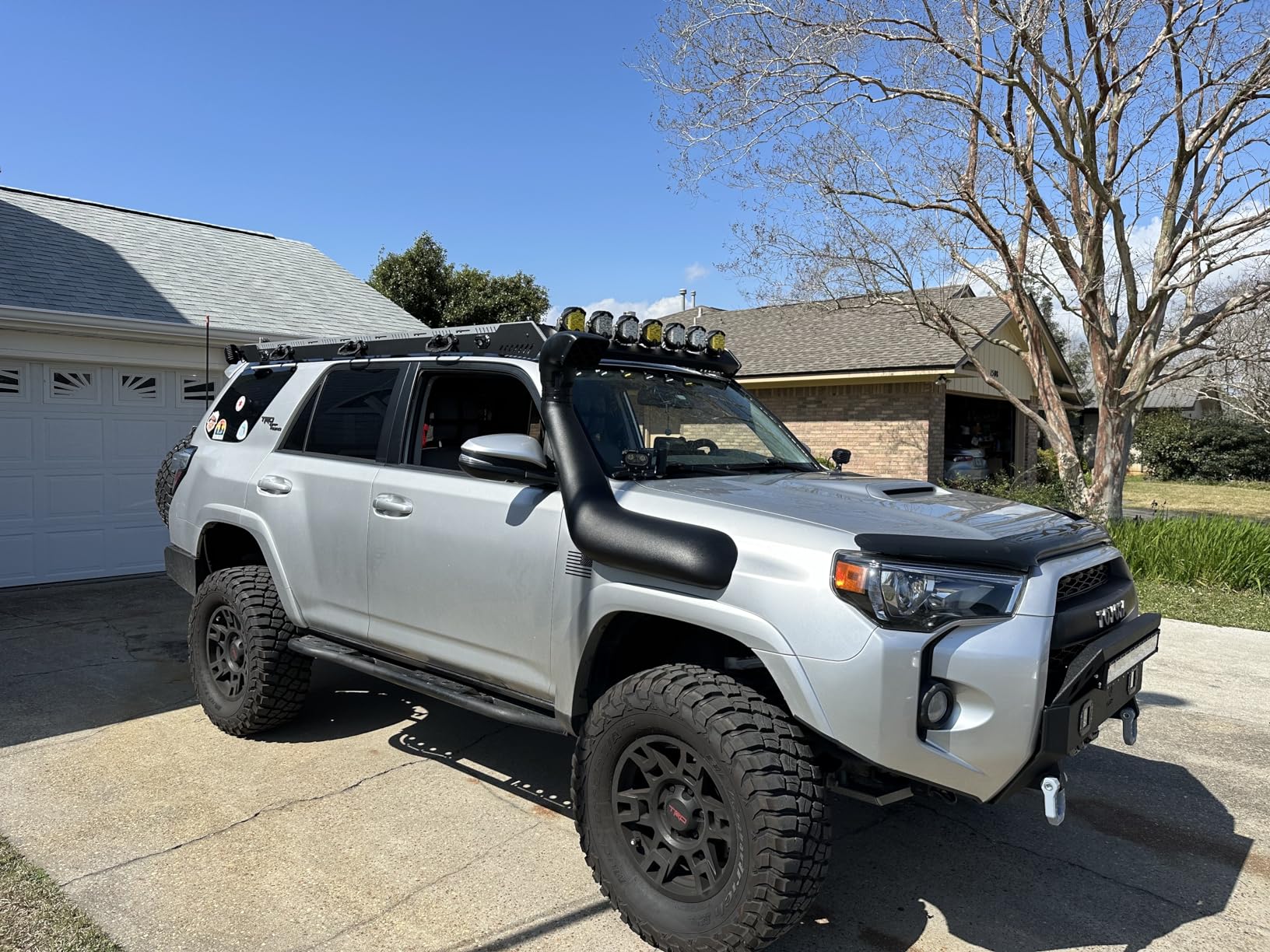 SCITOO Intake Snorkel Kit for 2010+ Toyota 4Runner STR450A Right customer photo 2
