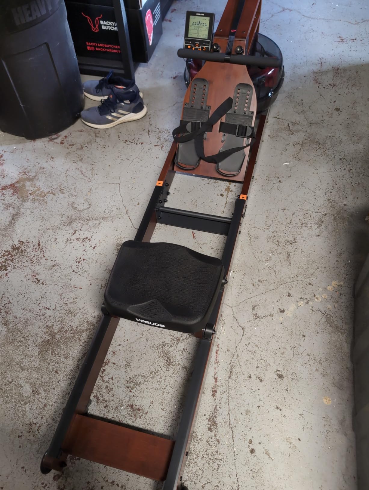YOSUDA Water Rowing Machine for Home Use customer photo 1