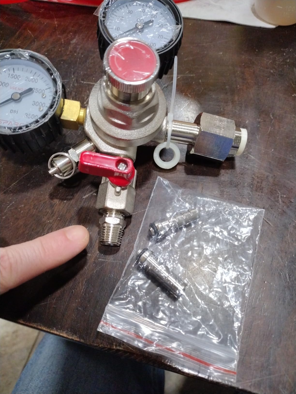 SPARC Gen2 Premium CO2 Regulator for Kegerator - CGA320 2YR USA Warranty customer photo 2