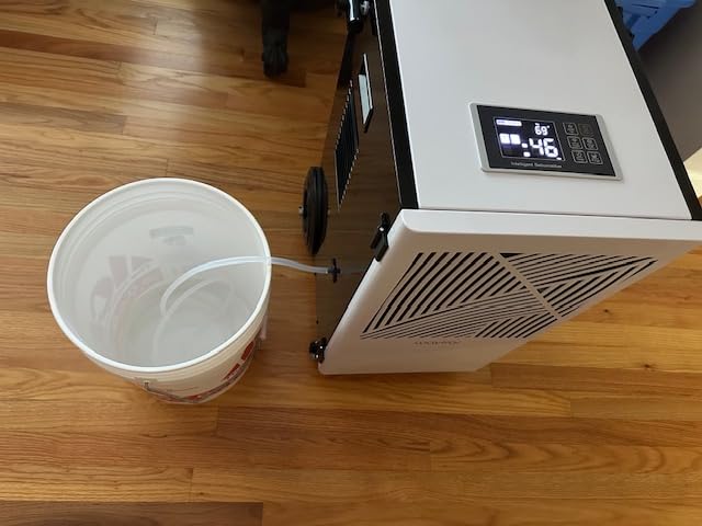 Waykar 155 Pints Commercial Dehumidifier with Pump, Drain Hose and Washable Filter Space up to 8000 Sq. Ft, for Basements, Industrial or Commercial Spaces - 5 Year Quality Coverage customer photo 2