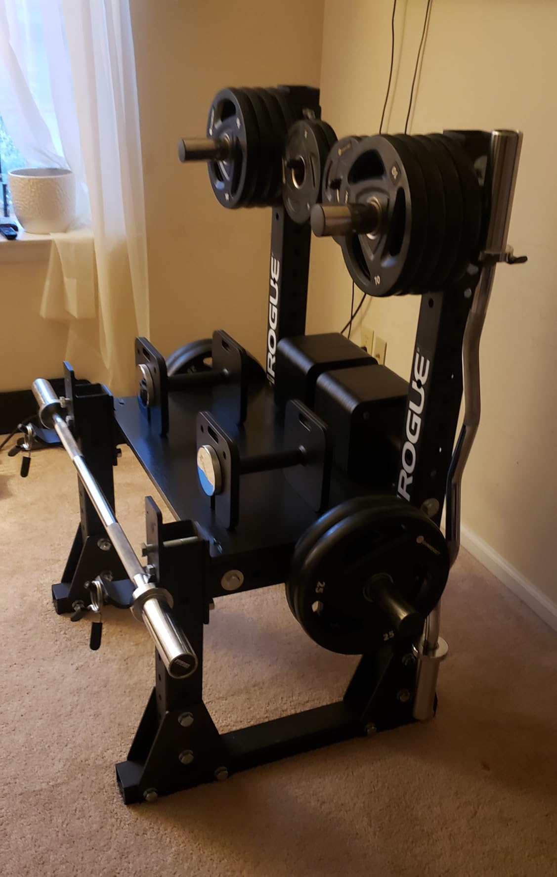 Eisenlink Adjustable Dumbbell Set, 10-50/80lb, 5lb Increments, Quick-Lock Square Weight Dumbbells for Home Gym Fitness (80lb x 2) customer photo 1
