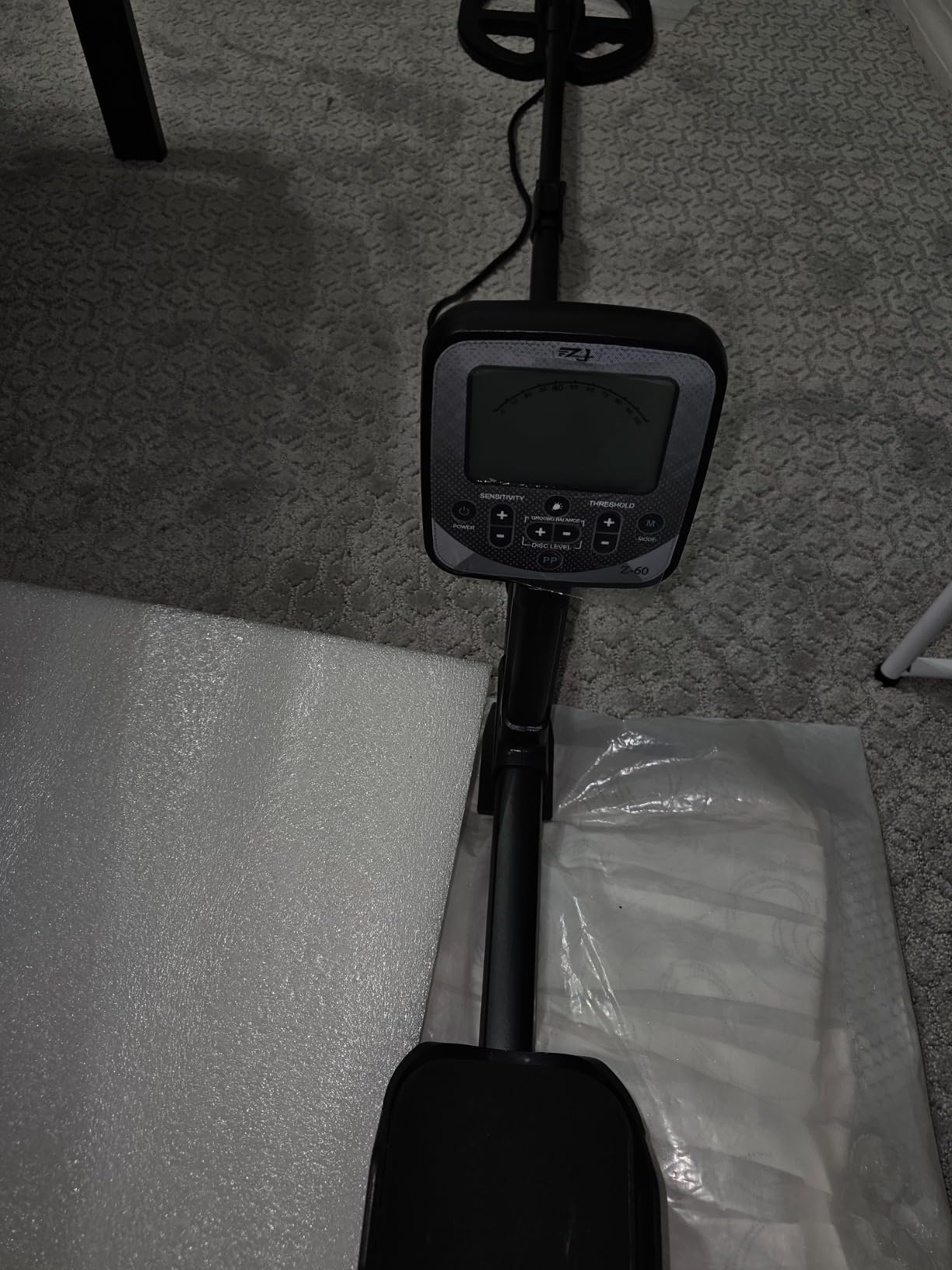 PRO-Z60 Metal Detector for Adults with Pin Pointer, 16