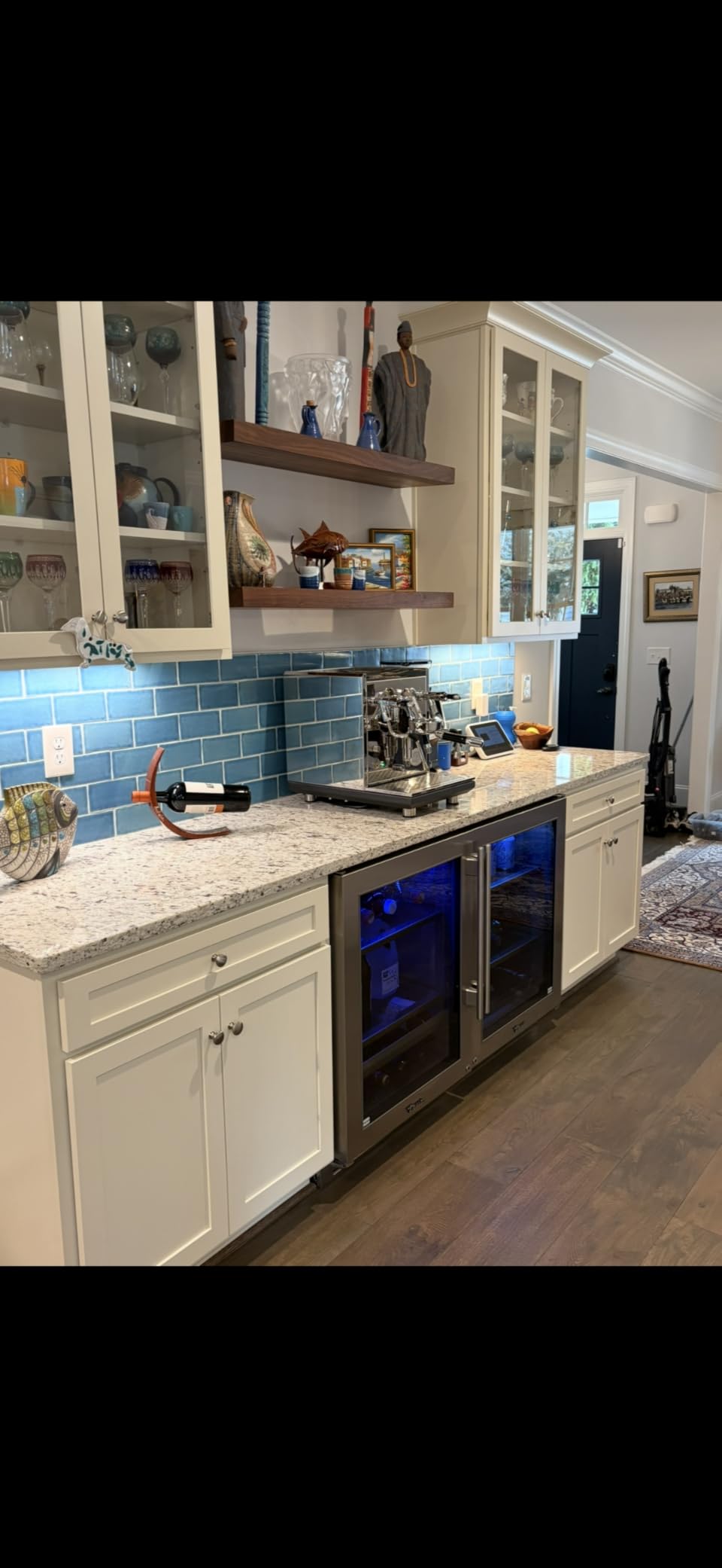 Espresso machine, home/commercial Semi-Automatic Espresso machine, Features with E61 brew head, rotary pump, stainless steel design customer photo 1