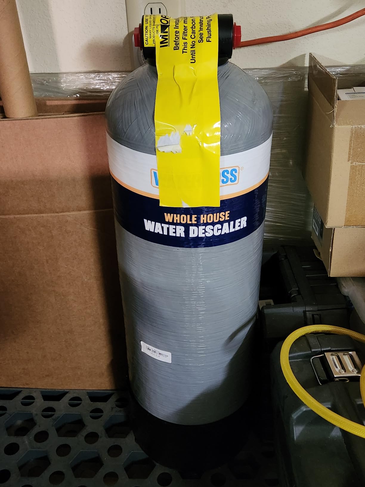 WaterBoss Whole House Salt Free Descaler System - Works with City & Well Water Filters - 6yr, 600,000 Gl - WB-WH-DSCLR customer photo 2