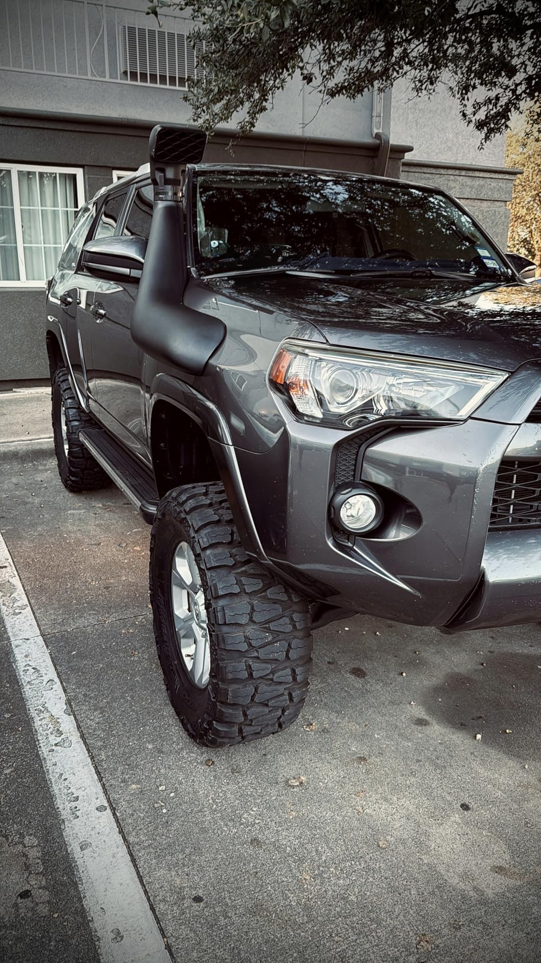 LEDIN Air Snorkel Kit for 2010-2024 Toyota 4Runner SR5 Limited TRD Off Road Rolling Head 4.0 V6 customer photo 2