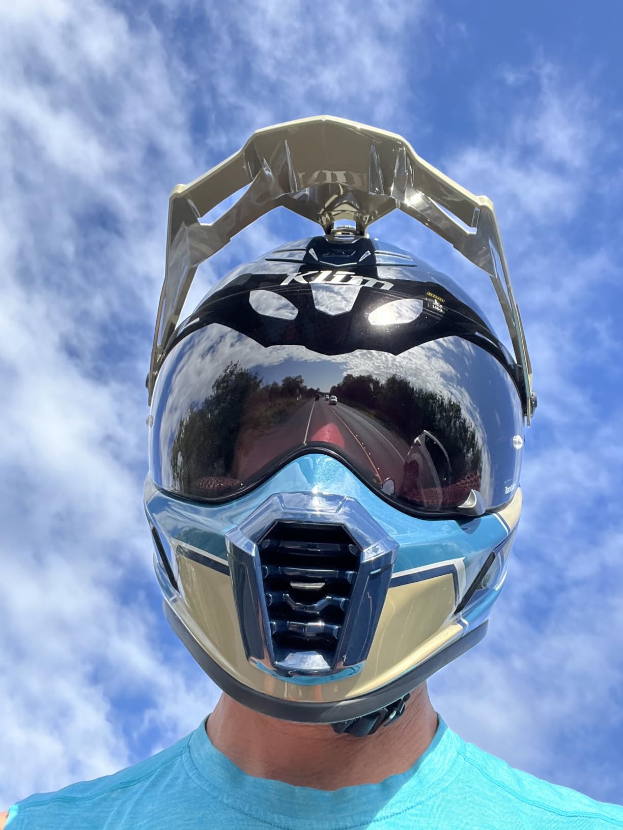 KLIM Krios Pro Adventure Motorcycle Helmet ECE/DOT customer photo 1