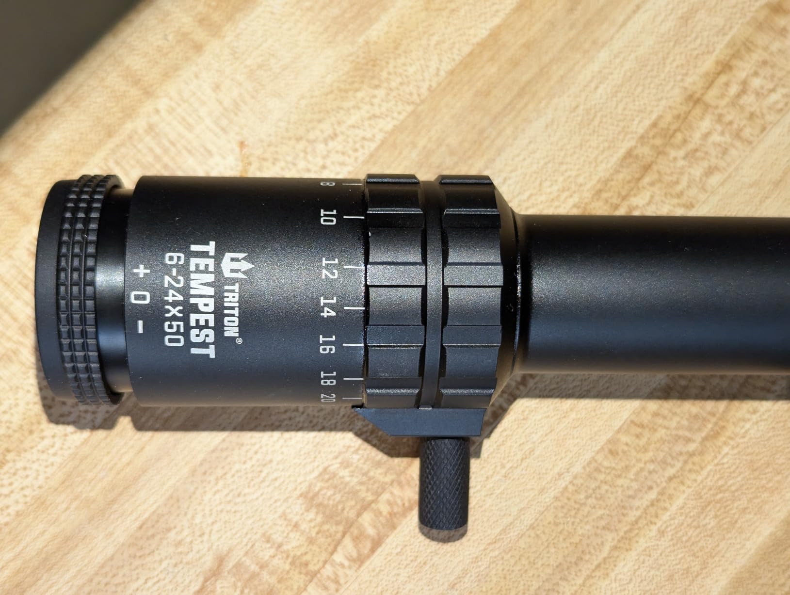 Triton Tempest 6-24x50 First Focal Plane FFP Long-Range Precision Rifle Scope with SecureLock Locking Turrets | MOA or MIL Reticle customer photo 1