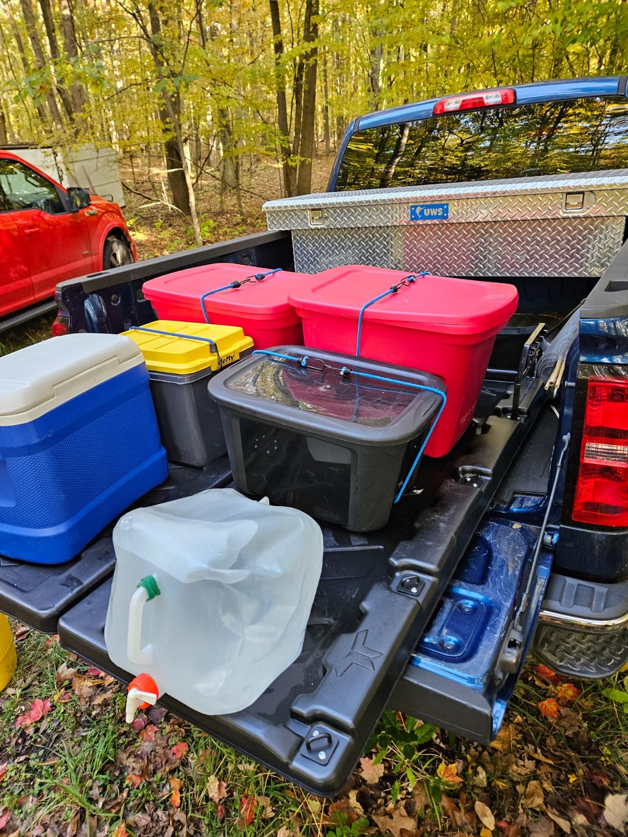 Truck Trolley Lightweight Truckbed Trolley System fits Any Full Size Pickup with D-Loops | 300 lbs Weight Rating | Easy Installation | Collapsible | L 62.5 x W 47.75 x H 10.5 inches | TT2201 customer photo 2
