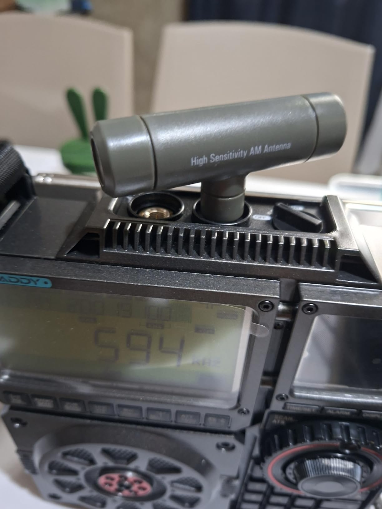 Raddy RF919 SSB Shortwave Radio with NOAA Weather Band, Full Band FM AM SW VHF UHF AIR CB WB and SSB Receiver, with Antenna Tuner, 3 External Antenna Ports, 5000mAh Rechargeable Battery (Army Green) customer photo 1