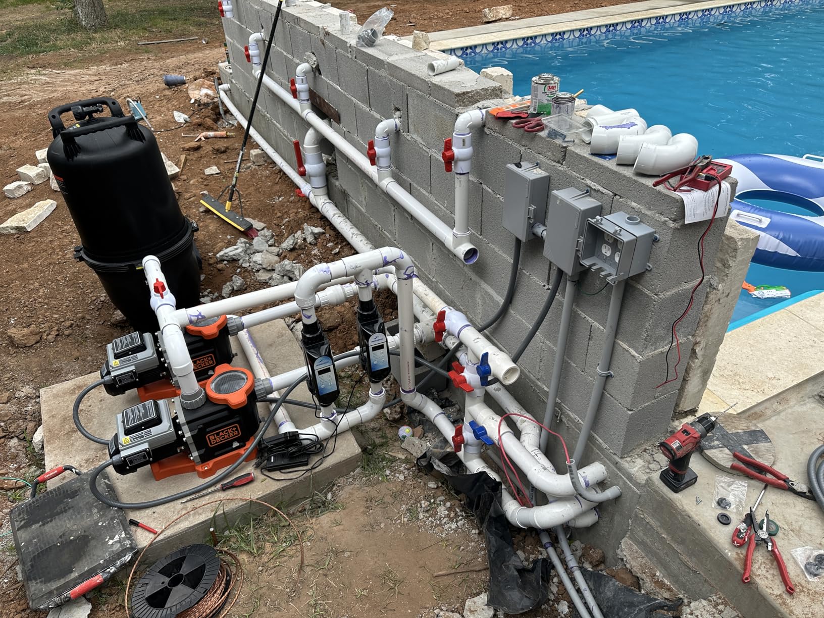 Saltwater Pool Chlorinator System with Two Year Limited Warranty, App Remote Control & Titanium Plate Self-Cleaning Smart Salt Chlorine Generator for Pools up to 22,000 Gallons customer photo 1