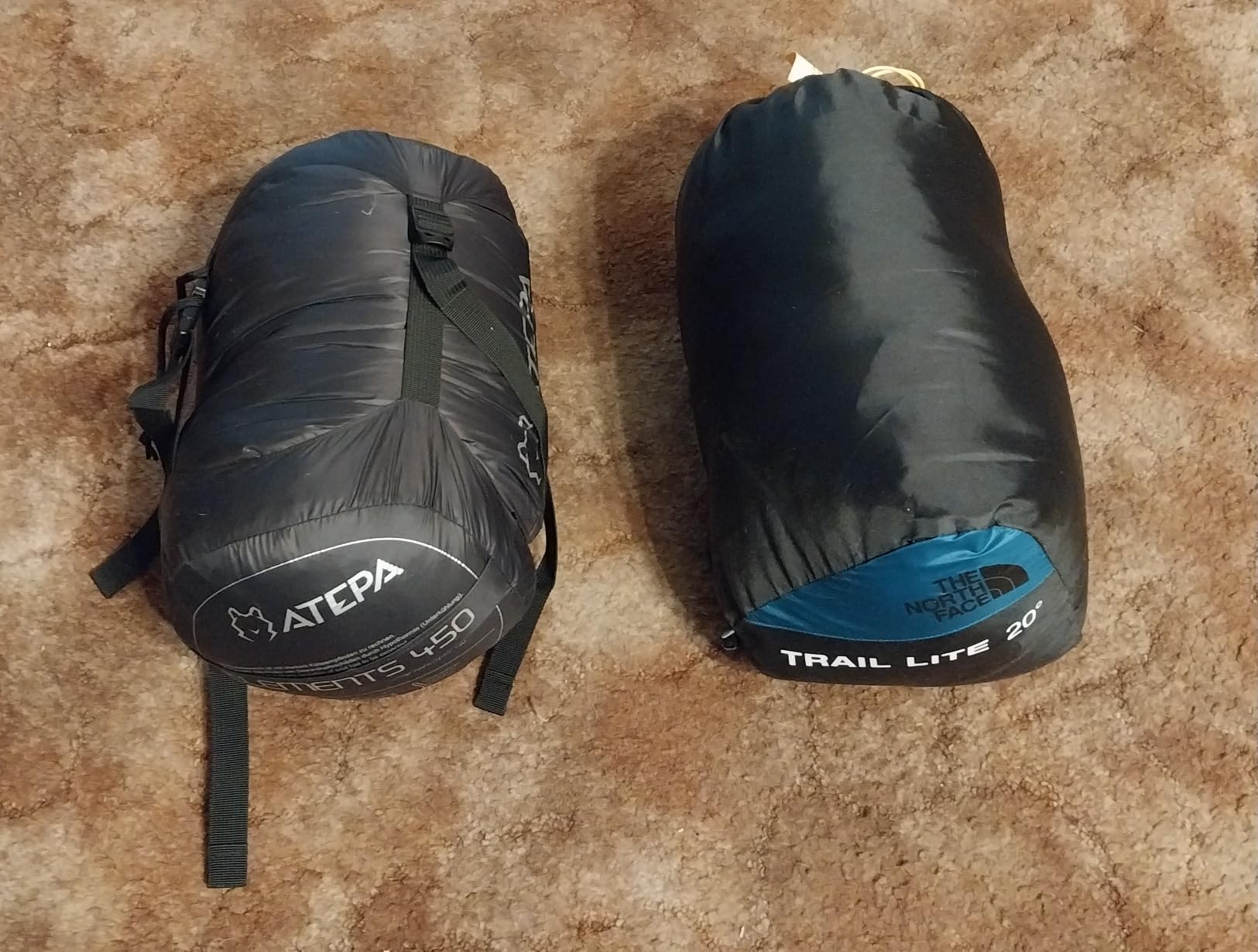 ATEPA 700FP Down Sleeping Bag for Adults, Ultralight 0 Degree Mummy Sleeping Bag with RDS Down & Recycled 15D Nylon Shell for Backpacking Camping Hiking, ISO Limit 35F customer photo 2