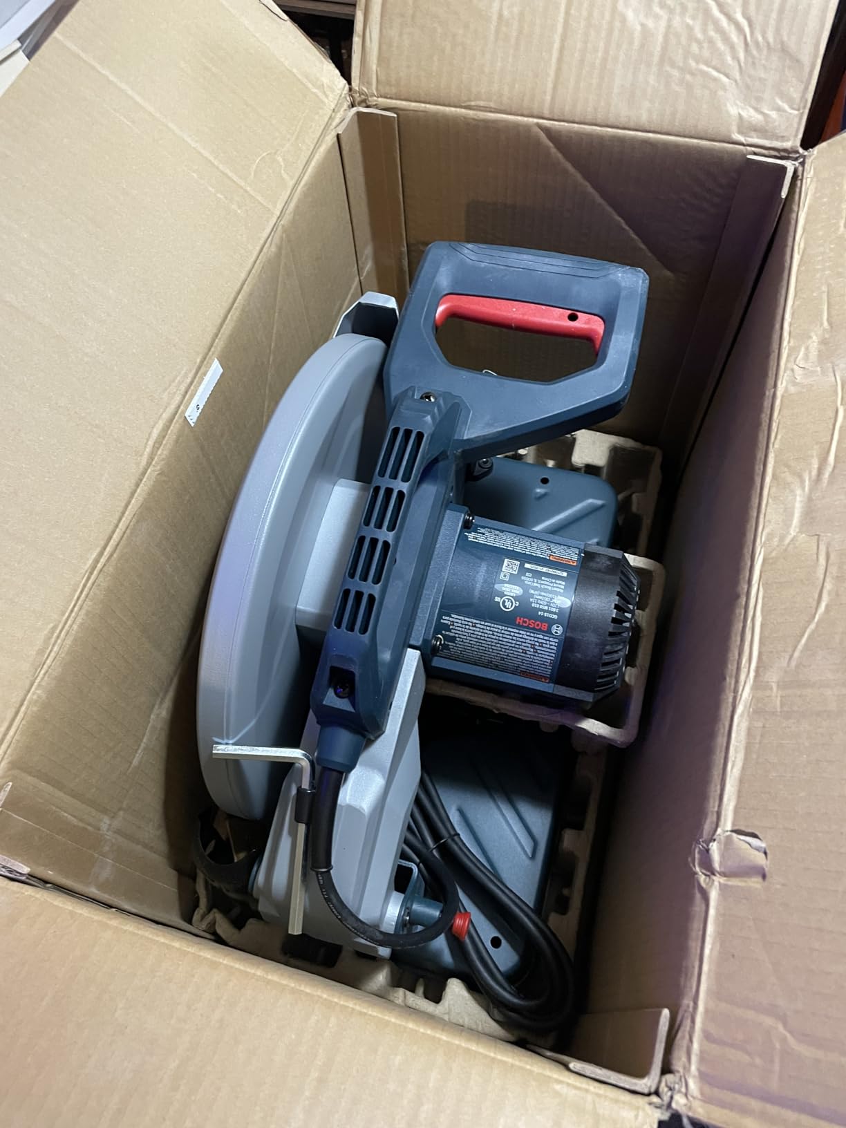 BOSCH GCO15-14 14 In. Abrasive Cut-Off Machine: Powerful 15 Amp Motor, Large Cutting Capacity, and Adjustable Fence for Quick and Accurate Cuts customer photo 2