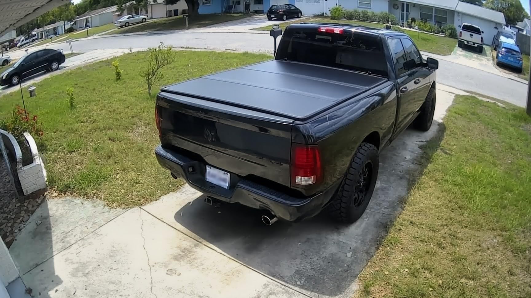 AUTOSAVER88 FRP Hard Tri-fold Truck Bed Tonneau Cover Fits for Dodge Ram 1500 2002-2026 (Classic & New), Fits for Dodge Ram 2500 3500 2003-2026 6.4ft Bed Without Rambox customer photo 1