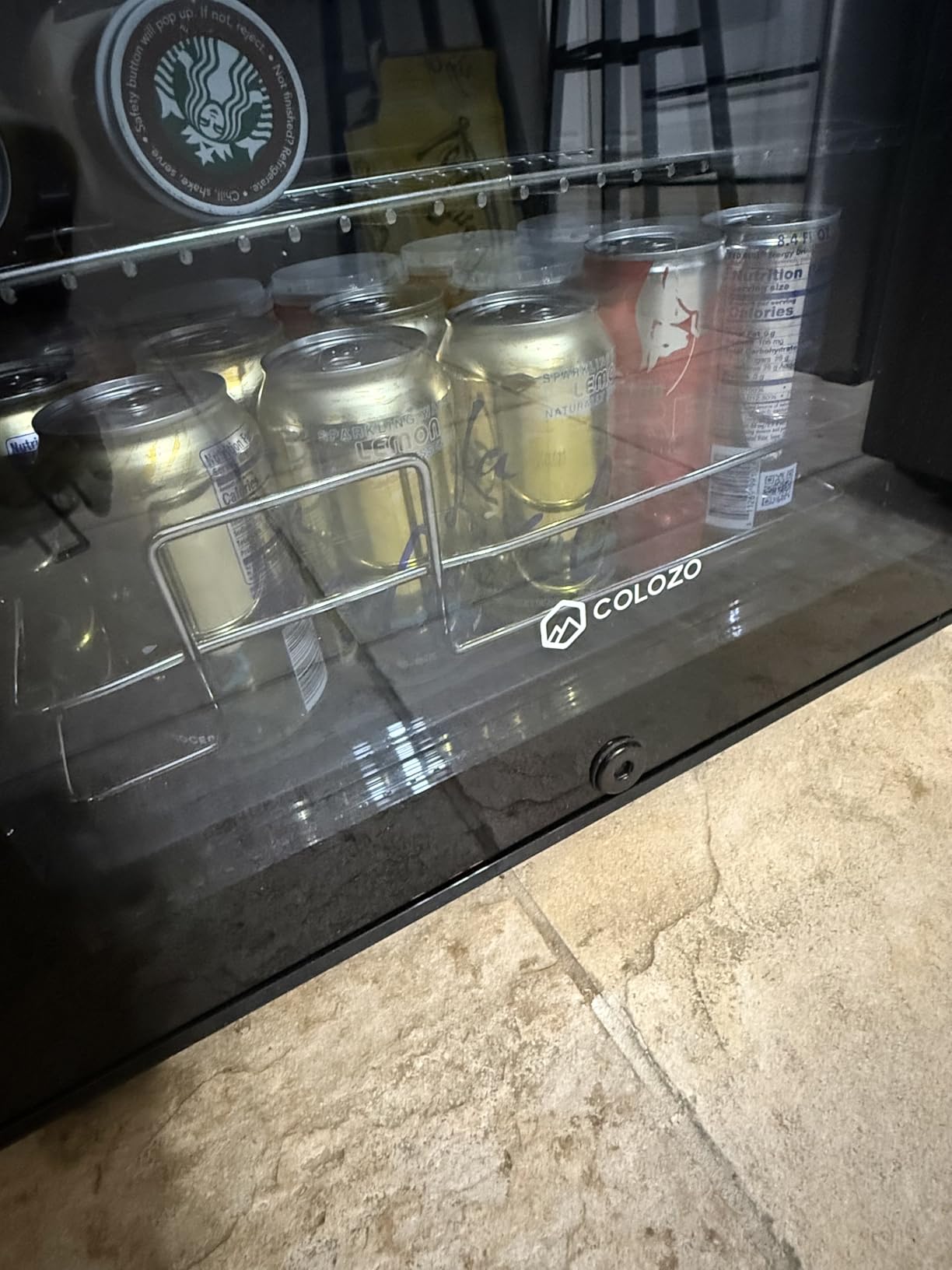 24 Inch Wine Fridge Under Counter, 54 Bottle Upgrade Dual Zone Wine Cooler, Built-in/Freestanding Wine Refrigerator with Stainless Steel/Tempered Glass Door& Lock/Silent Compressor customer photo 2