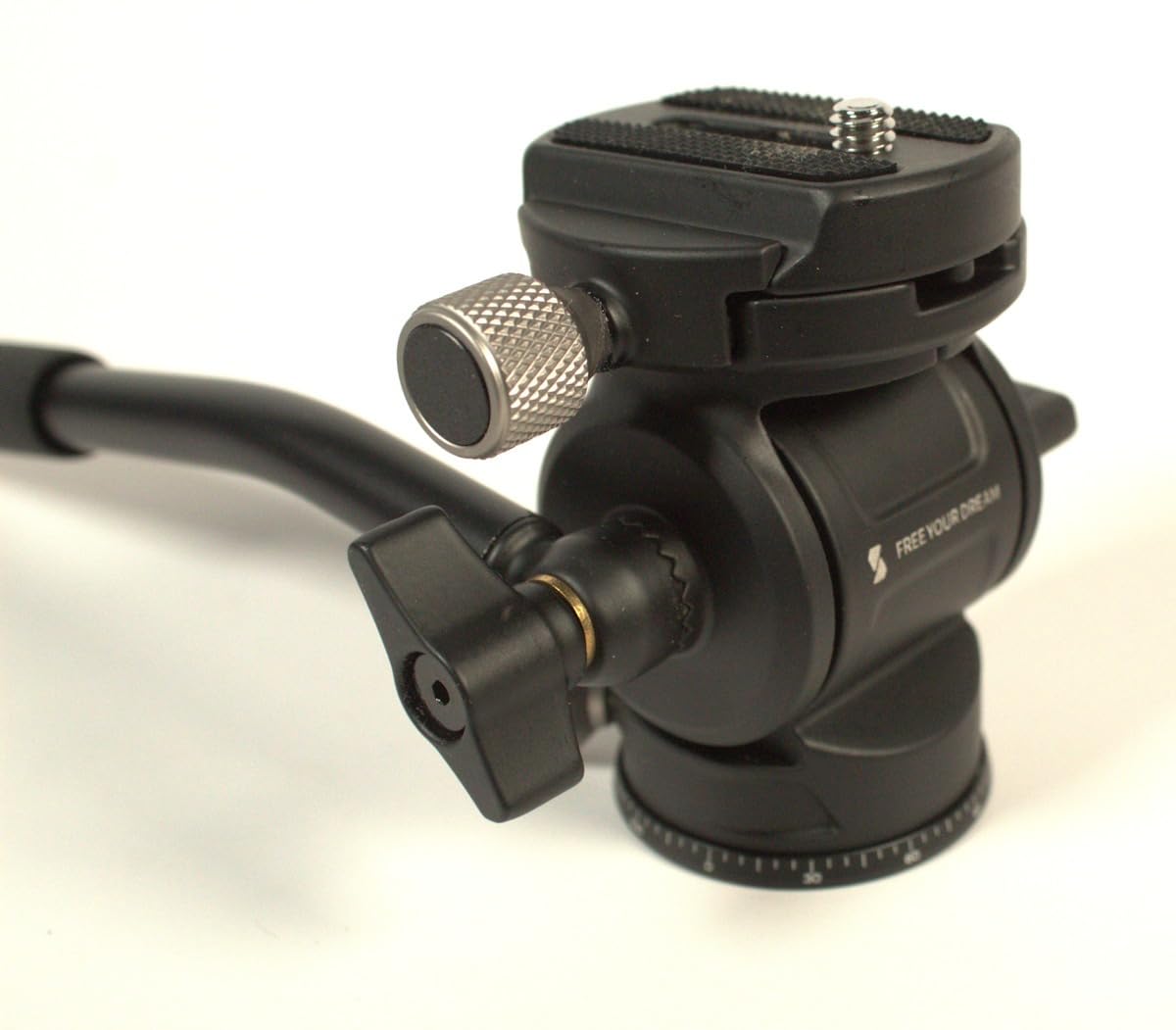 SmallRig CH3 Video Head, Tripod Fluid Head Pan Tilt Head with Quick Release Plate for Arca Swiss, Support 360° Swivel and 90° / -70° Tilt, Max Load 3kg / 6.6lb for Cameras, DSLR- 4936 customer photo 2