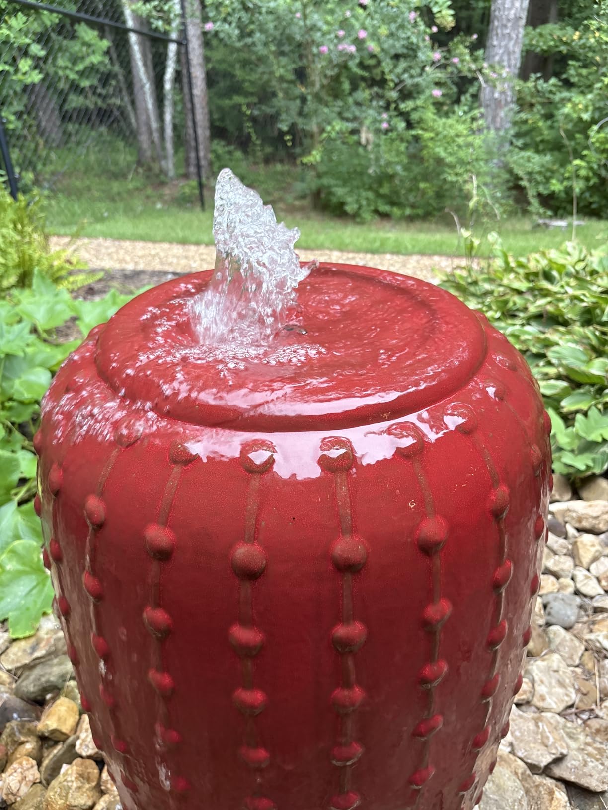 NFESOLAR Submersible Water Pump 880GPH, 60W Ultra Quiet Fountain Pump with Dry Burning Protection 9ft High Lift for Fish Pond, Fountains, Waterfall, Hydroponics, Aquariums KF206 customer photo 2