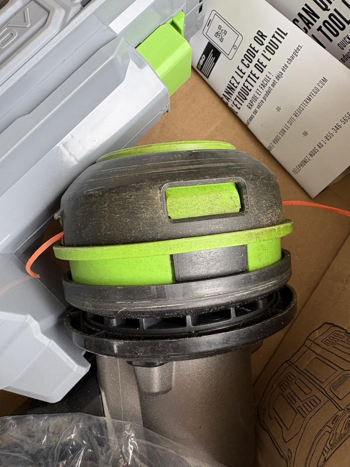 EGO Power+ String Trimmer, Battery Powered, 16-Inch with POWERLOAD, Telescopic Carbon Fiber Shaft, 56V 2.5Ah Battery and Charger - ST1611T customer photo 2