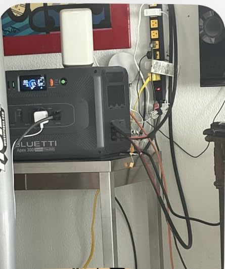 BLUETTI Apex 300 Portable Power Station, 2764.8Wh Solar Generator LFP Battery Backup, 3840W AC Outlets (7680W Surge) customer photo 1