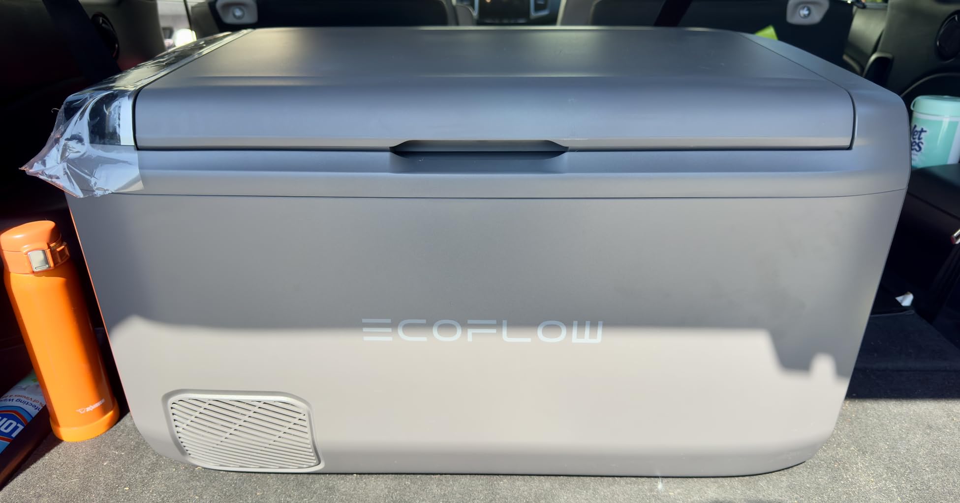 EF ECOFLOW GLACIER Classic 35L Portable Fridge Freezer with Battery, 43H Cooling Car Refrigerator, Battery Powered with App Control, 6 Charging Options, Fast&Quiet Electric Cooler for Camping, RV customer photo 1