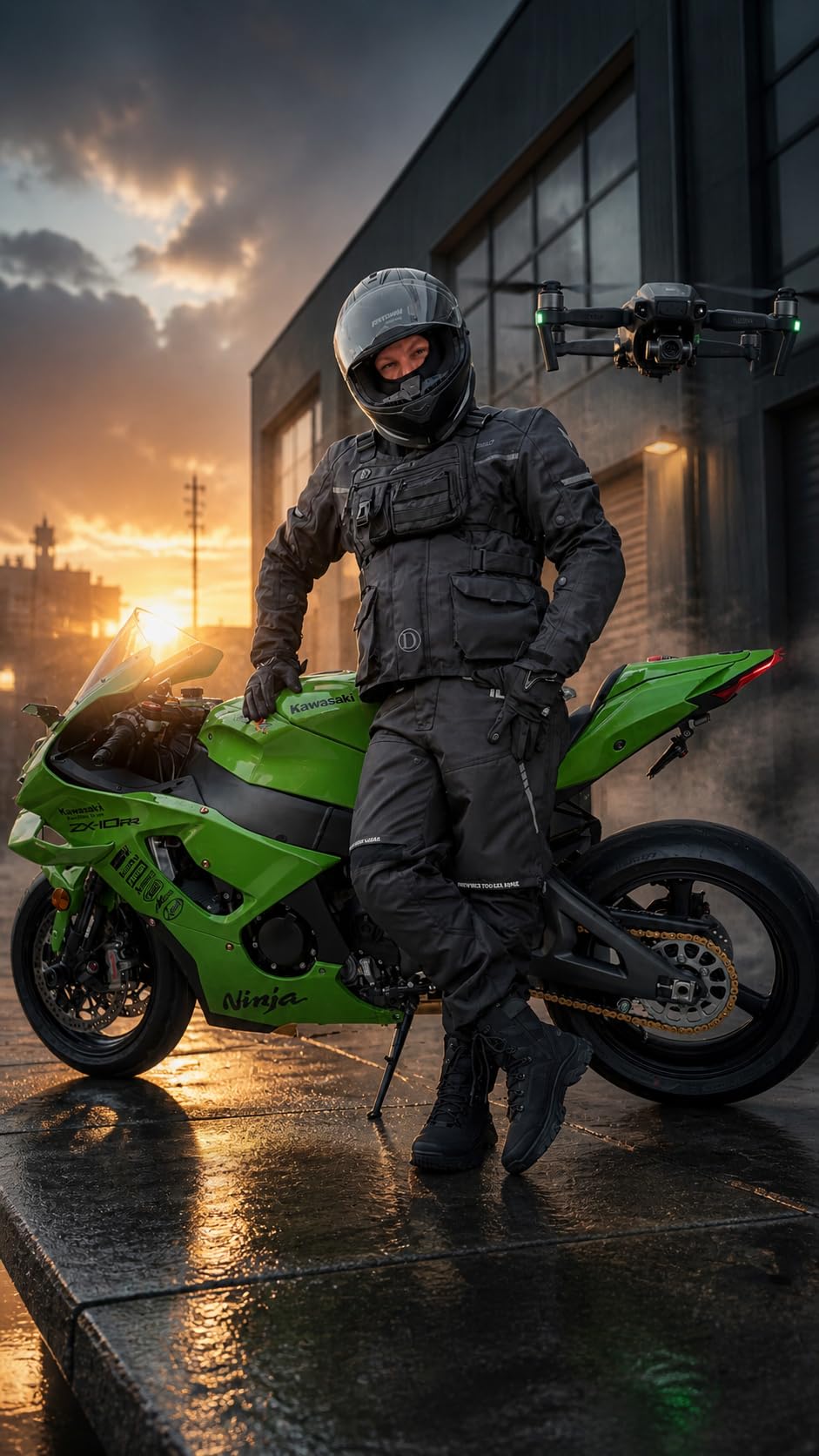 DUHAN Motorcycle Jacket Men, Waterproof Motorcycle Riding Jacket CE Level 2 Armor Windproof Jacket customer photo 1