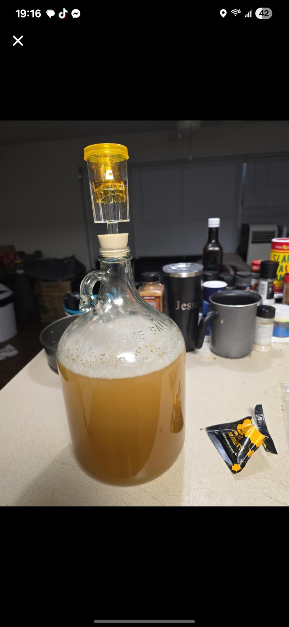 Craft A Brew - Deluxe Mead Making Kit - 1 Gallon Homebrew Starter Set with Backsweetening and Bottling Tools - DIY Mead Brewing Kit for Beginners customer photo 2