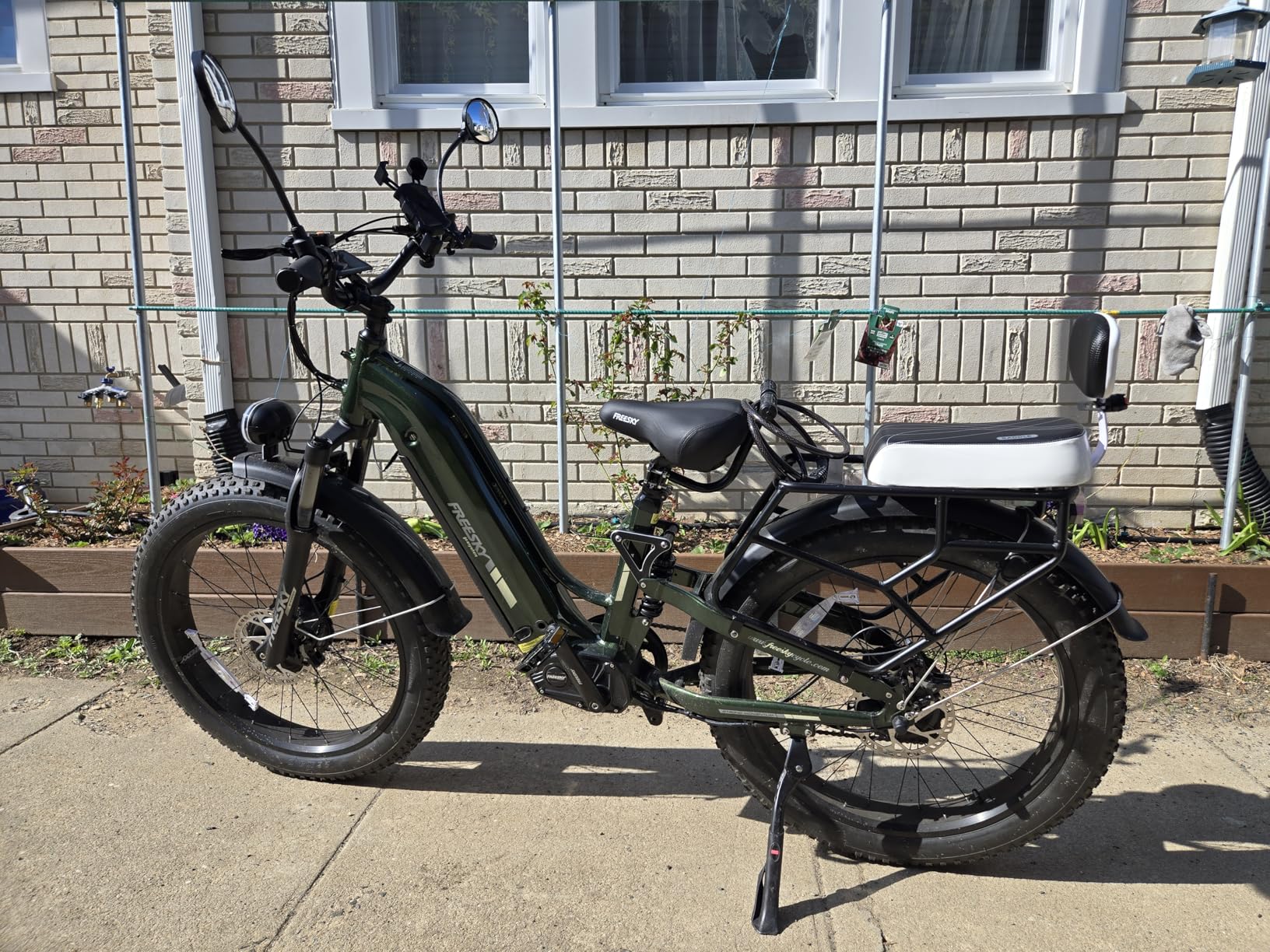 Ranger AIR Dual Motor Electric Bike for Adults, 3500W 200NM Fast Ebike, 105 Miles Long Range, Full Suspension Electric Mountain Bike, 26