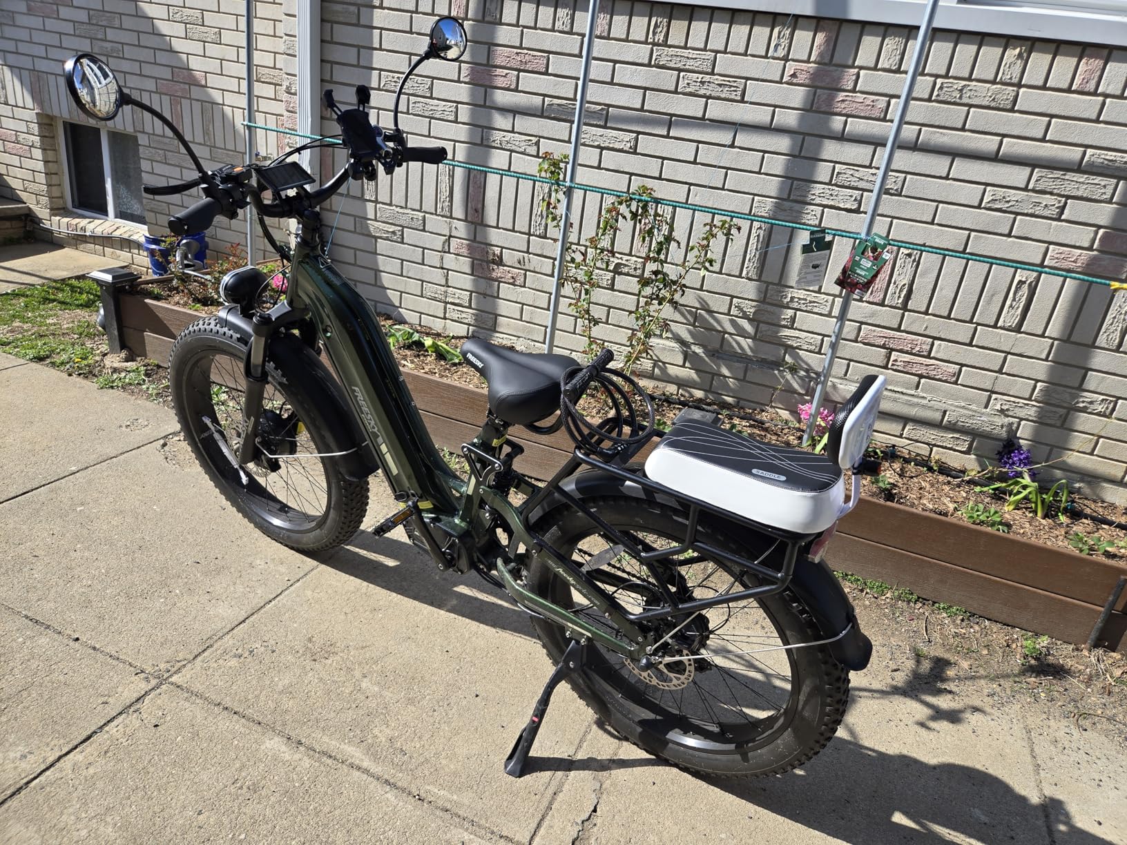 Ranger AIR Dual Motor Electric Bike for Adults, 3500W 200NM Fast Ebike, 105 Miles Long Range, Full Suspension Electric Mountain Bike, 26