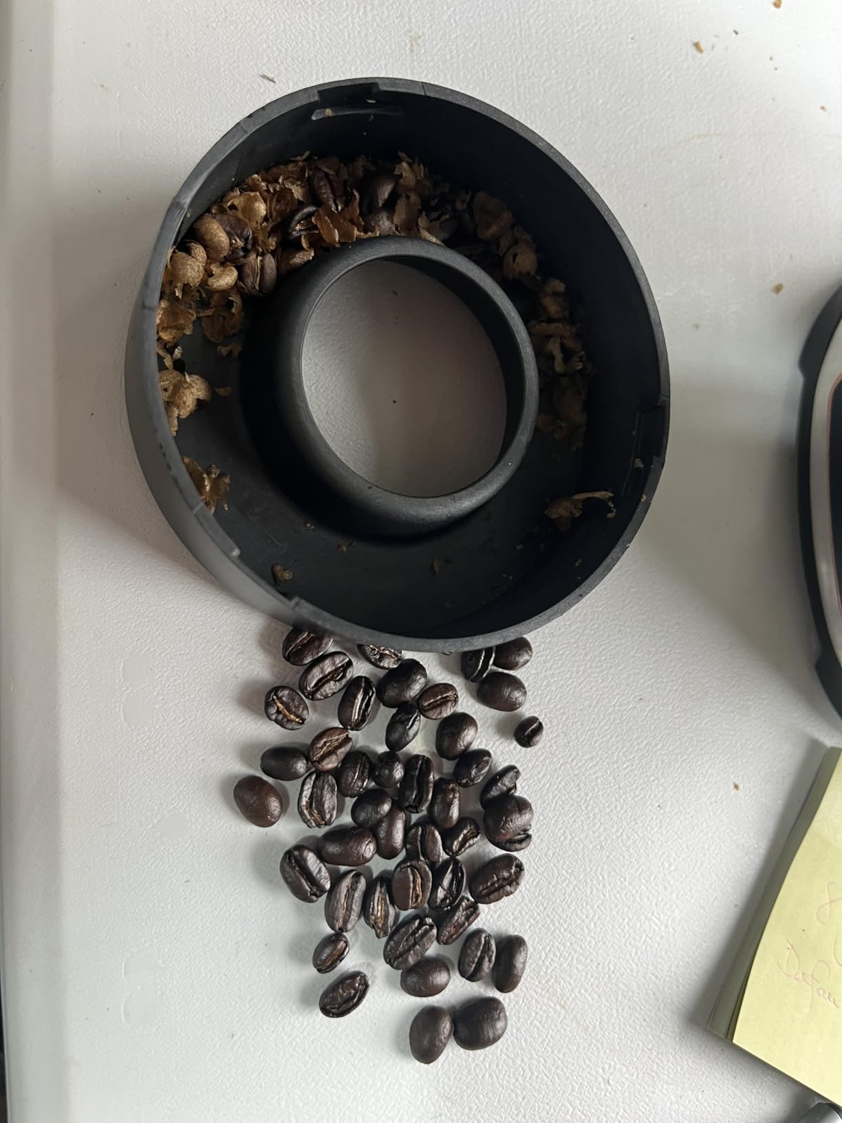 Electric Coffee Bean Roaster Machine for Home Use - 1500W Air Coffee Roaster with Adjustable Temperature & Timer, Built-In Chaff Collector & Air Circulation 100g Capacity Electric Coffee Roaster customer photo 2