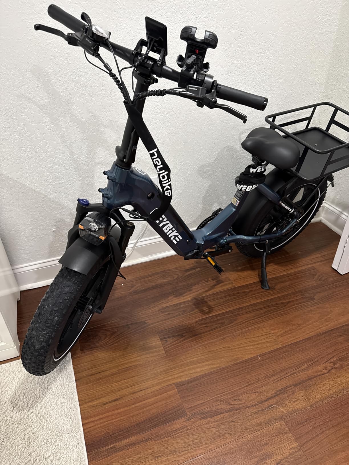 Heybike Ranger 3.0 Pro Foldable Electric Bike for Adults,Max 90 Miles Range E Bike,1200W Peak Motor 28MPH Ebike, 20
