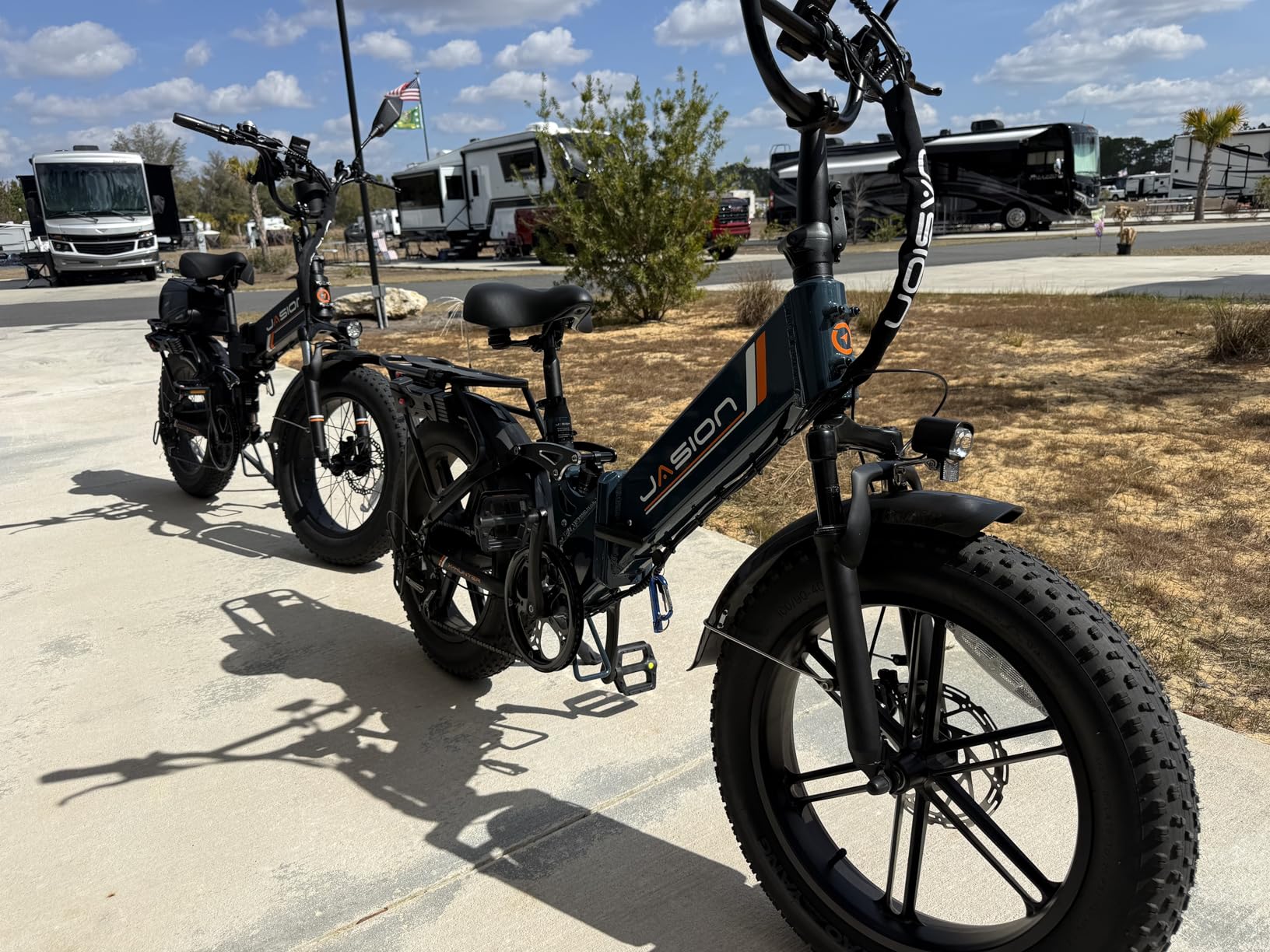 Jasion X Hunter PRO Electric Bike for Adults,1800W Peak 20''Fat Tire Foldable E Bikes,Folding Ebike Up to 80 Miles Range 30 MPH,720 WH Removable Battery,Certified by UL2849，X Hunter Upgrade customer photo 1
