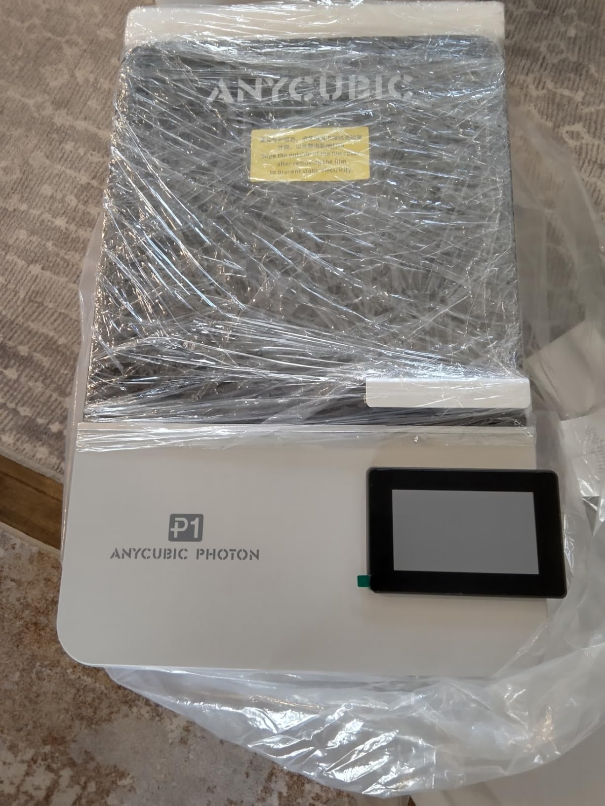 ANYCUBIC Photon P1 Resin 3D Printer, with Dual-Color/-Material Printing, Engineering-Grade Resin Compatible, Stability Industrial Ball Screw, Large Build Size 8.78x4.96x9.05in customer photo 2