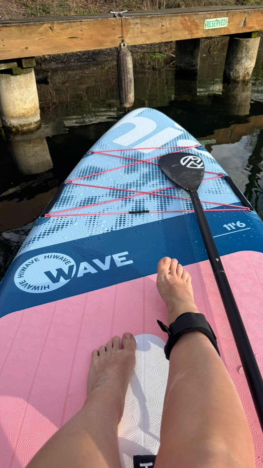 Hiwave Inflatable Touring Paddle Board 11'6