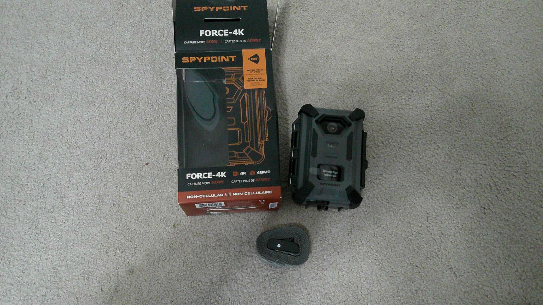 SPYPOINT FORCE-4K Trail Camera, 4K Video 48MP, Non-Cellular, Low-Glow LEDs Night Vision, 0.4s Trigger, 110 ft Motion Detection for Wildlife Monitoring and Hunting customer photo 1