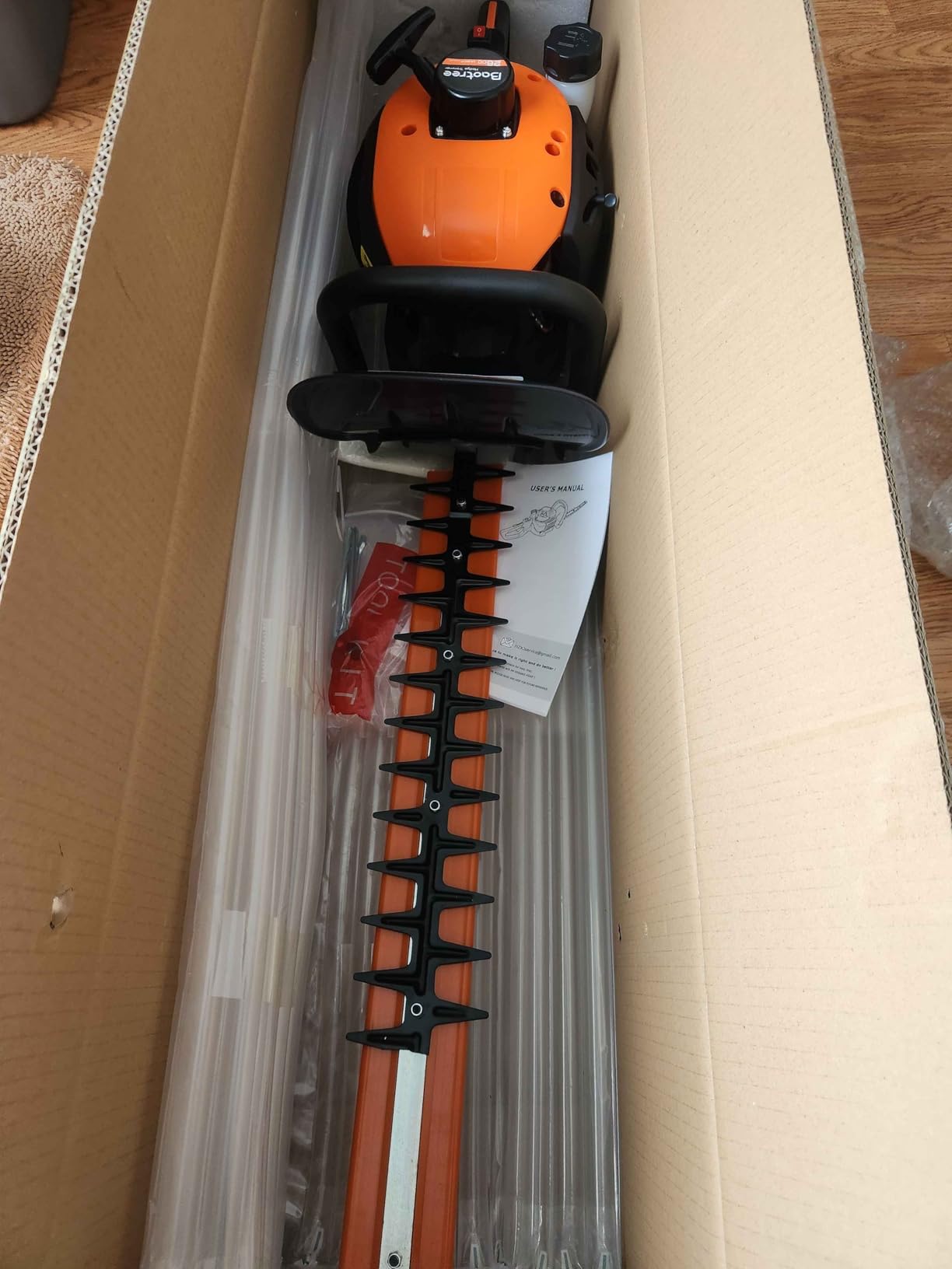 24-Inch 26cc 2 Cycle Gas Powered Dual Sided Hedge Trimmer (26cc) customer photo 2