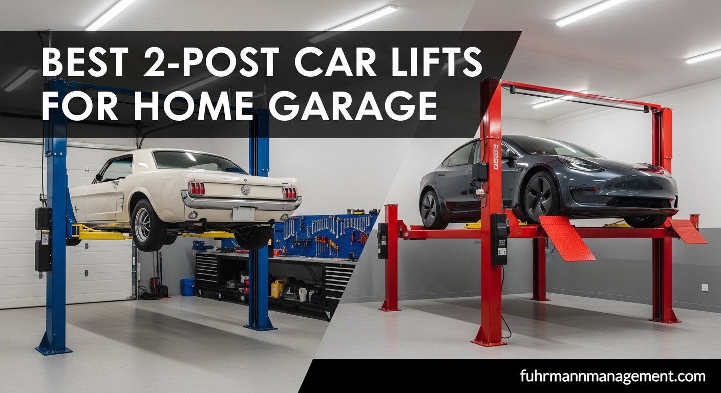 Best 2-Post Car Lifts for Home Garage