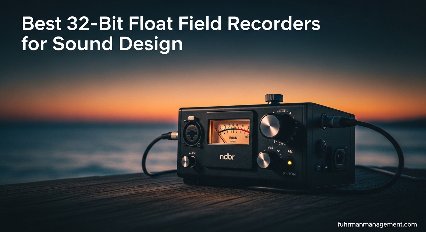 Best 32-Bit Float Field Recorders for Sound Design