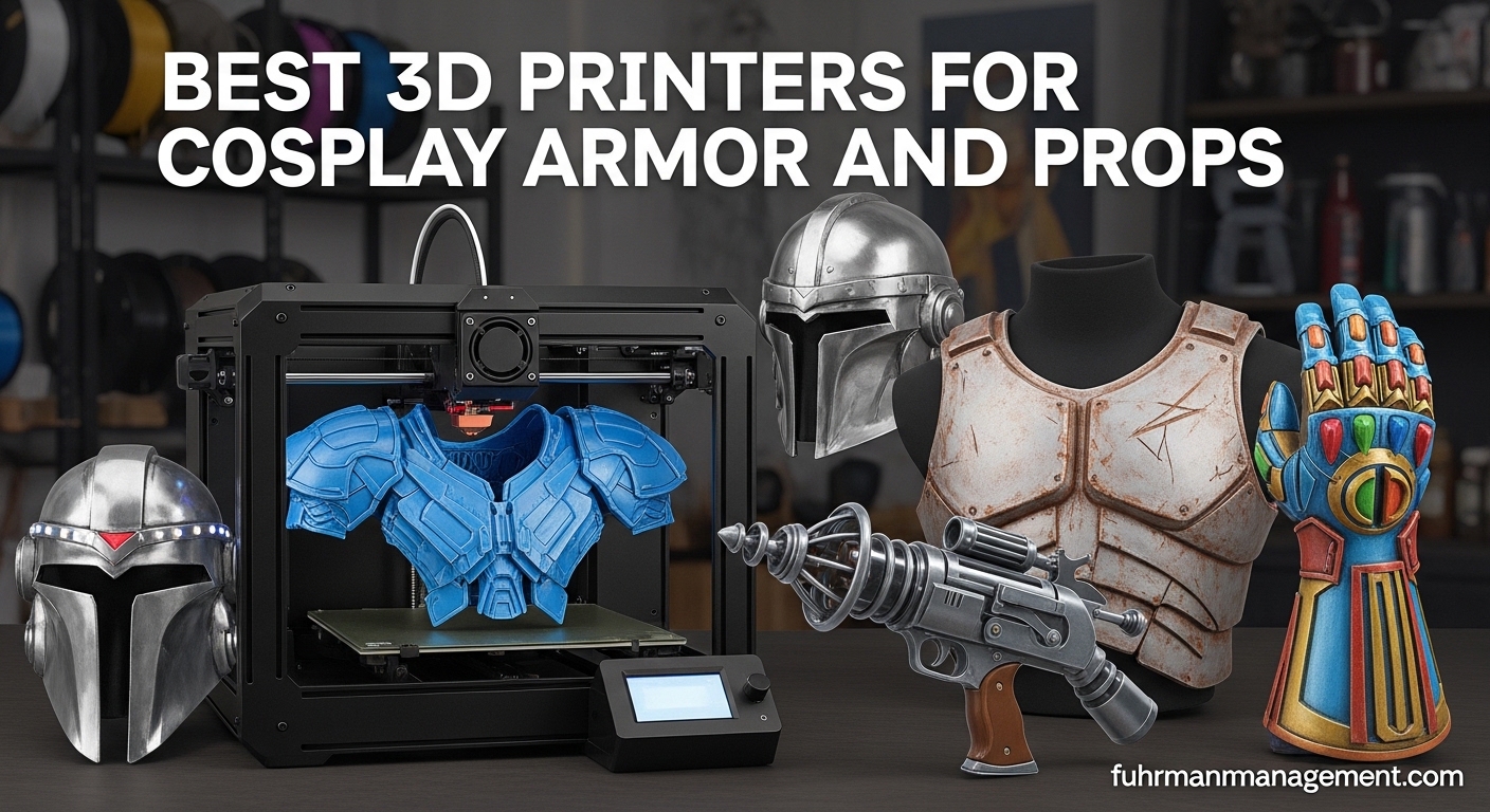 Best 3D Printers for Cosplay Armor and Props
