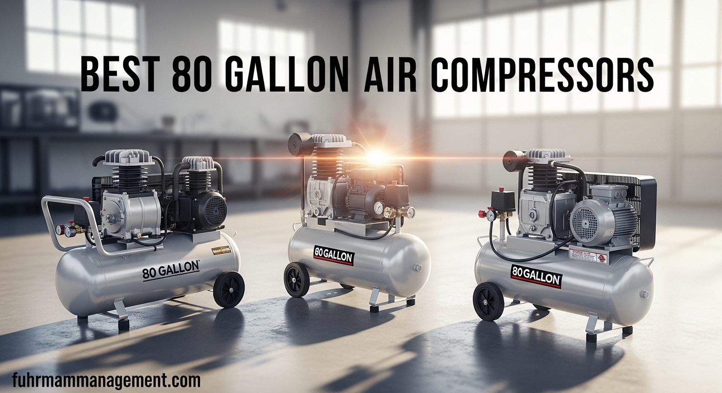 Best 80 Gallon Air Compressors