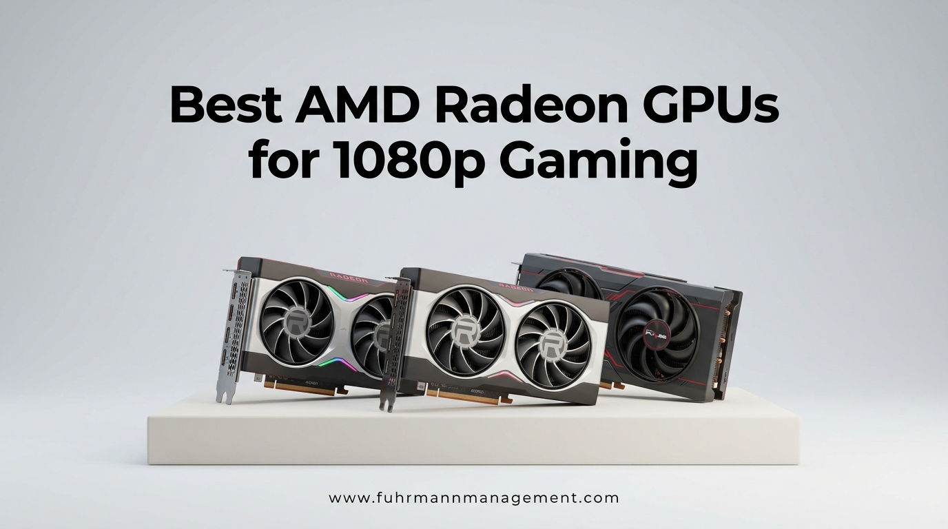 Best AMD Radeon GPUs for 1080p Gaming