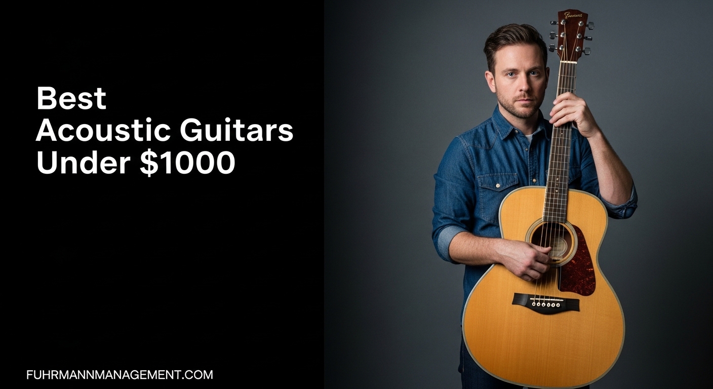 Best Acoustic Guitars Under $1000