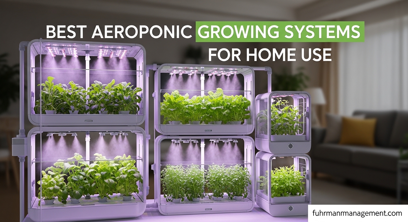 Best Aeroponic Growing Systems for Home Use