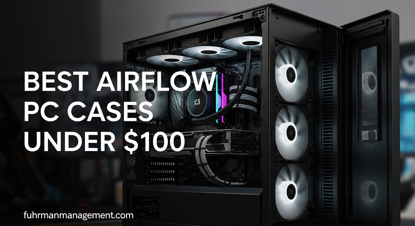 Best Airflow PC Cases Under $100