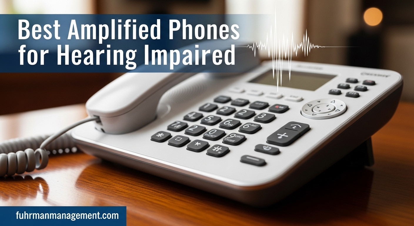 Best Amplified Phones for Hearing Impaired