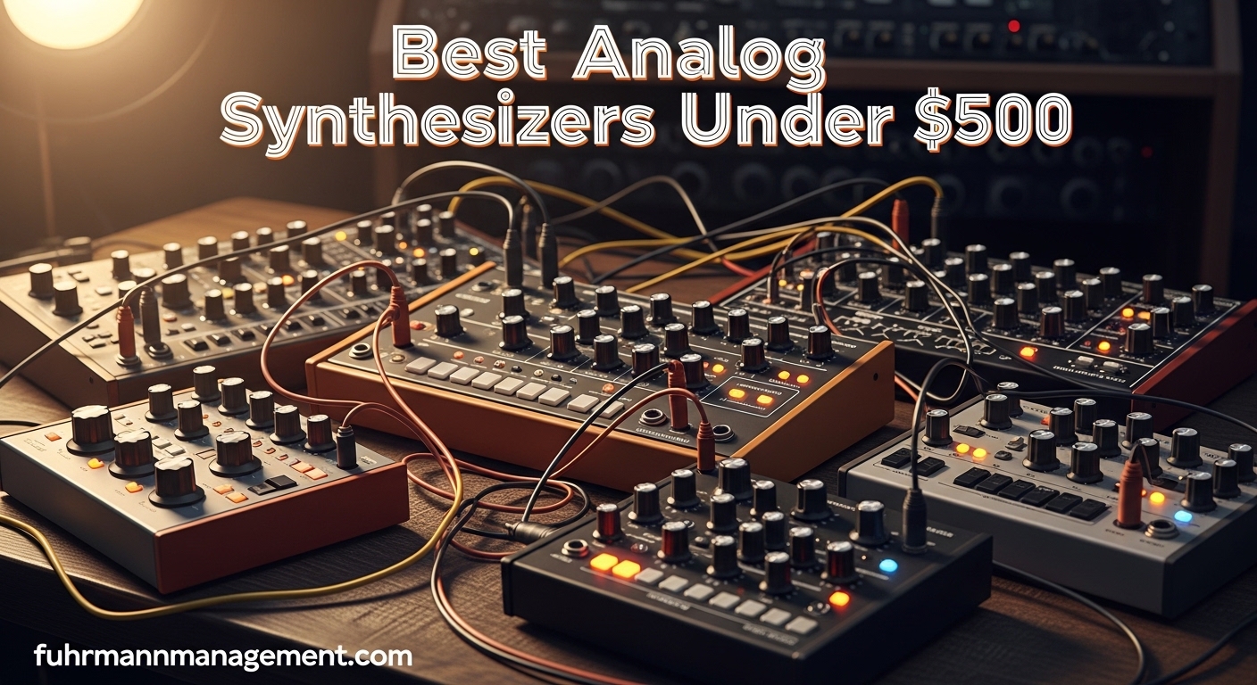 Best Analog Synthesizers Under $500