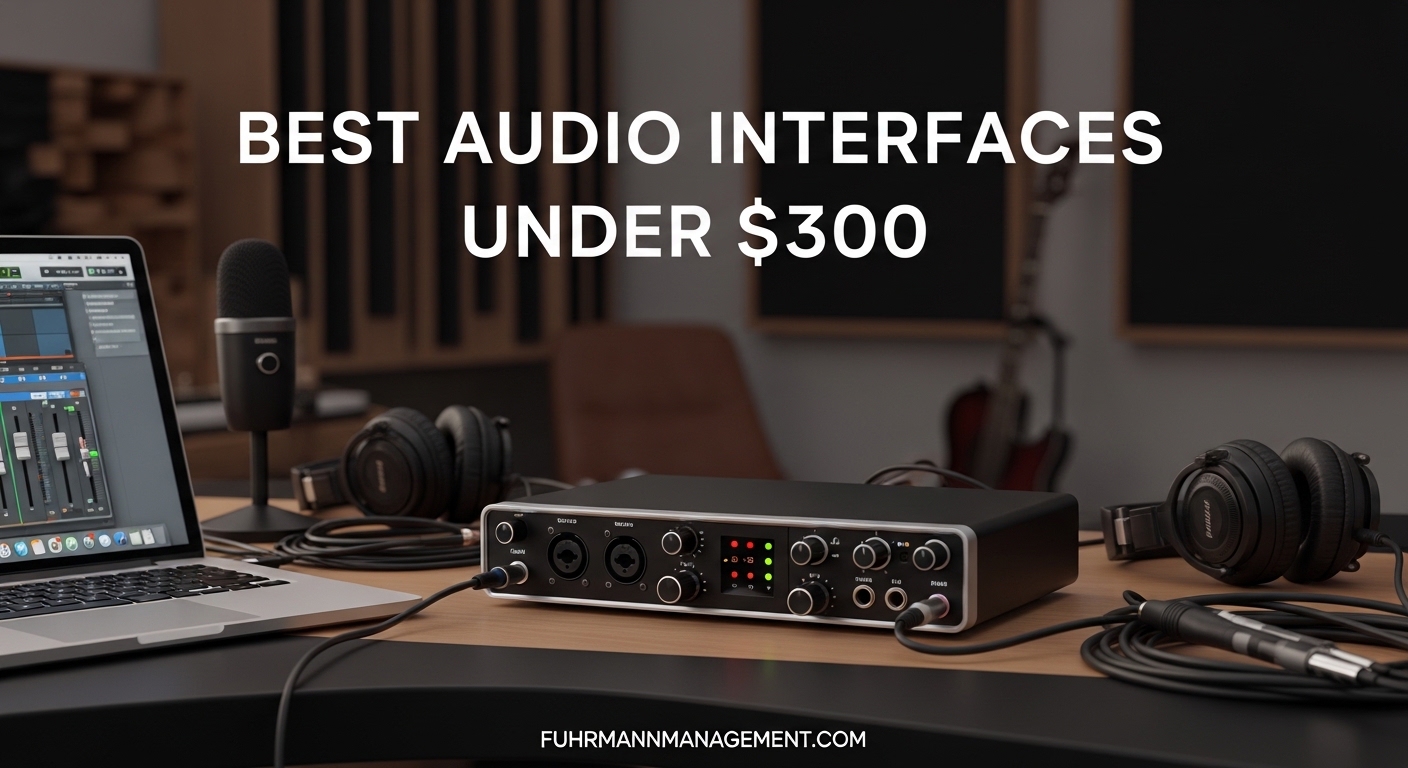 Best Audio Interfaces Under $300